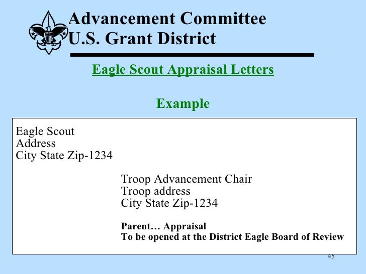 Eagle Scout Recommendation Letter Sample from image.slidesharecdn.com