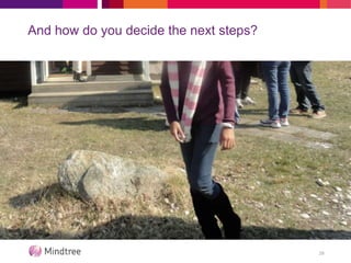 And how do you decide the next steps?
29
 