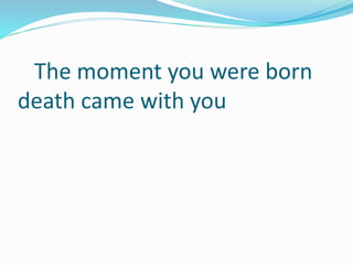 Life and death | PPTX