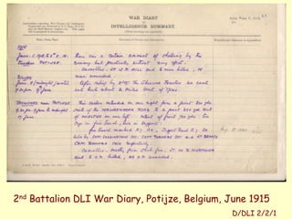 Life and death as a soldier in the First World War | PPT