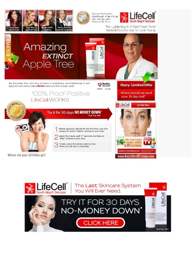 Undeniable Proof that Lifecell anti aging skin cream is not Scam