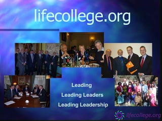 Leading  Leading Leaders Leading Leadership 