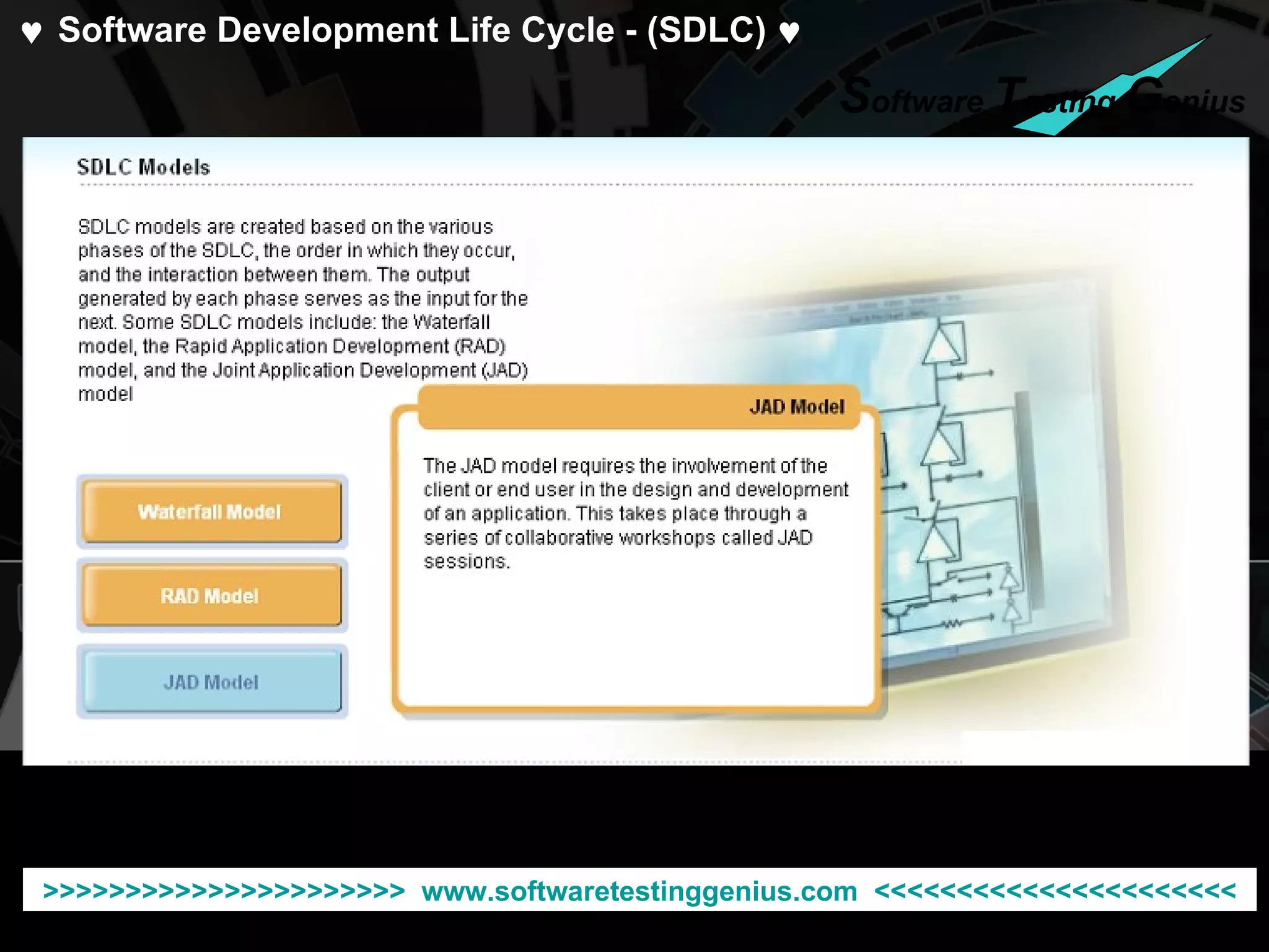 >>>>>>>>>>>>>>>>>>>>>>  www.softwaretestinggenius.com  <<<<<<<<<<<<<<<<<<<<<< 