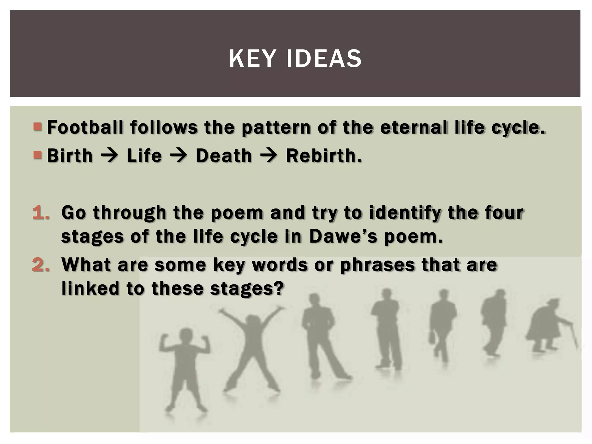 Analysis of "Life Cycle" by Bruce Dawe | PPTX