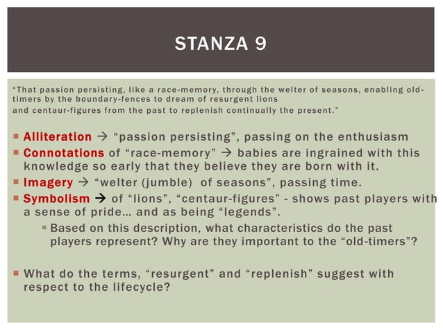 Analysis of "Life Cycle" by Bruce Dawe | PPTX