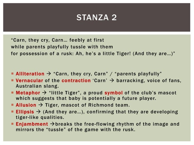 Life Cycle - By Bruce Dawe | PPTX