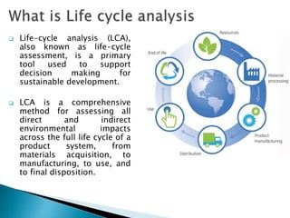 Life cycle analysis | PPTX