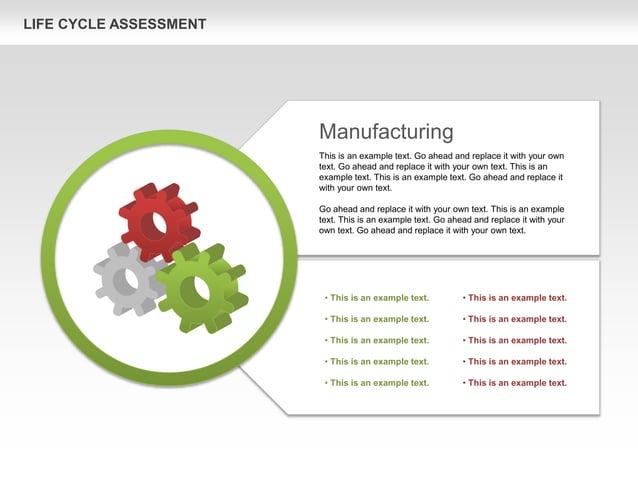 Life Cycle Assessment Diagram (for PowerPoint and Google Slides) | PPT