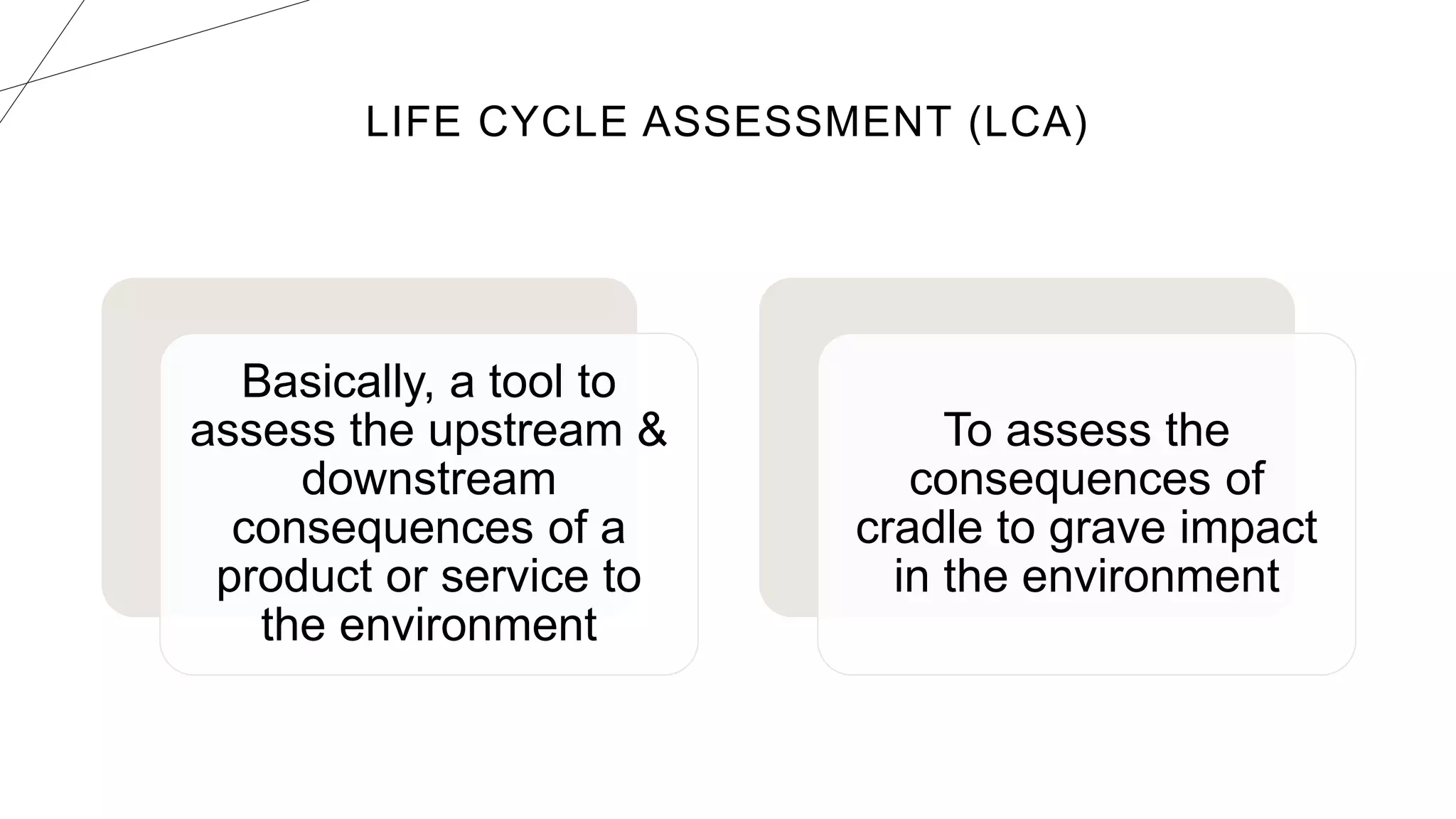 Life cycle Assessment (LCA).pptx