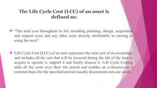 LIFE CYCLE COSTING in Strategic Cost Management.pptx