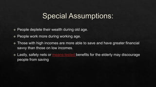 Life cycle hypothesis