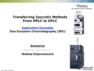 Life Cycle Management of Chromatographic Methods for Biopharmaceuticals ...