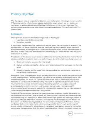 Lifecycle of an advanced persistent threat | PDF