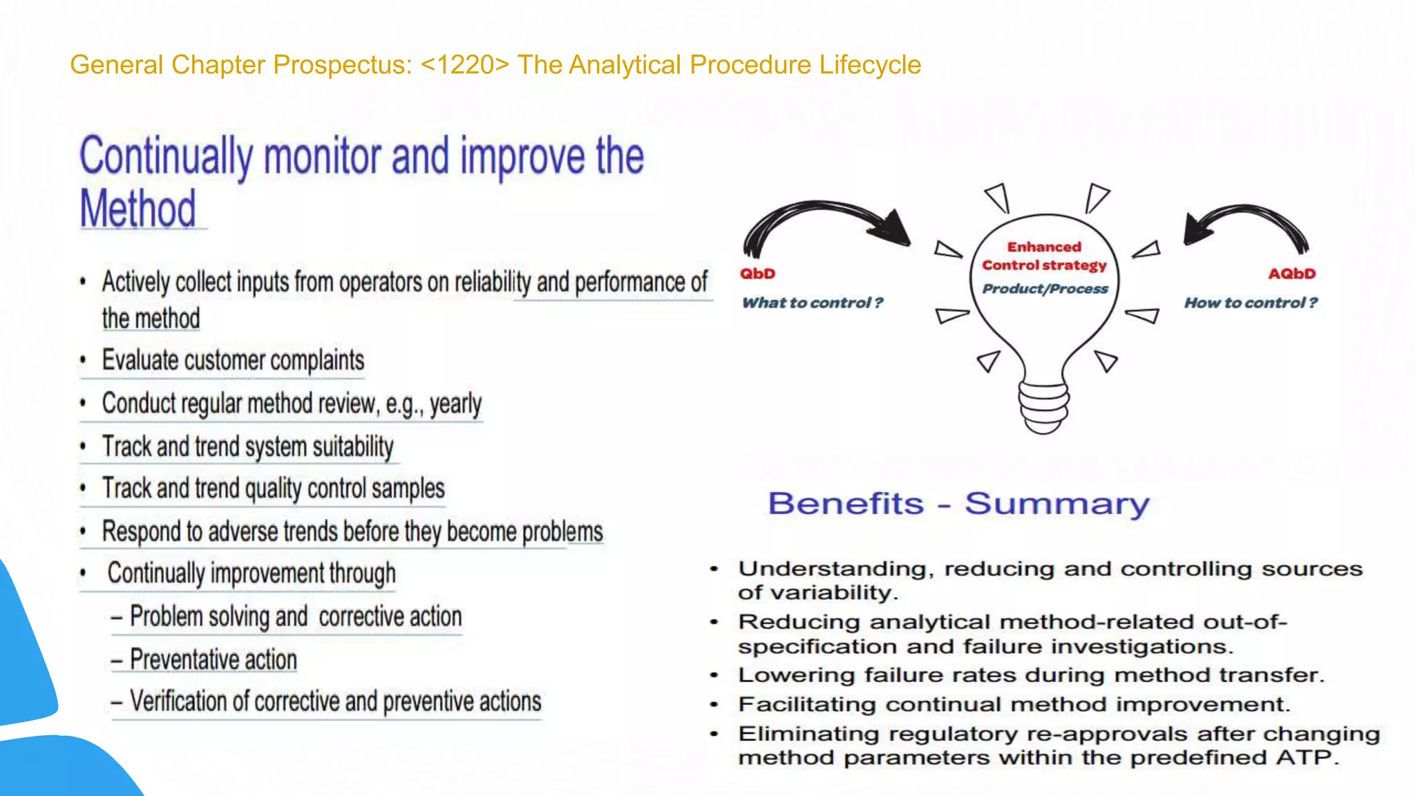 Life cycle of analytical method | PPTX