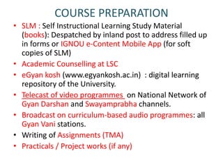Life cycle of IGNOU Learners | PDF