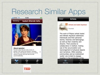 Research Similar Apps
 