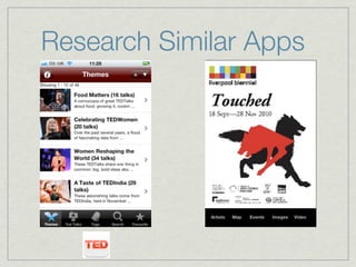 Research Similar Apps
 