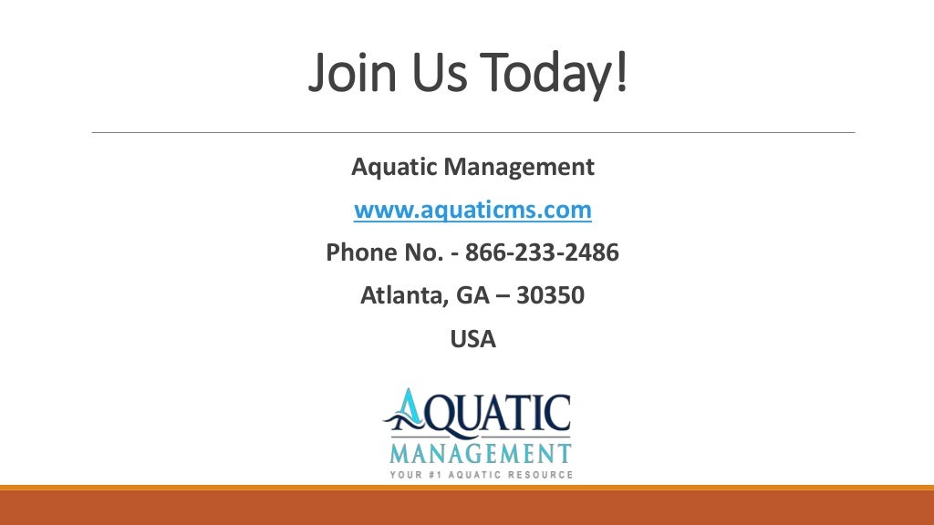 Lifeguard employment at aquatic management.