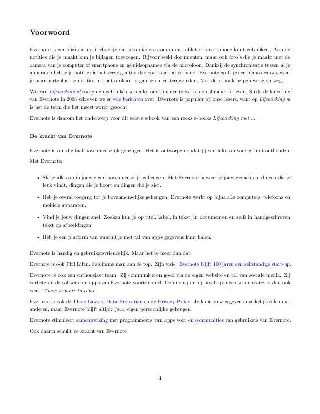 Ebook Lifehacking Met Evernote For Mac Ebook Lifehacking Met Evernote For Mac