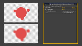 Liquid effect in AE