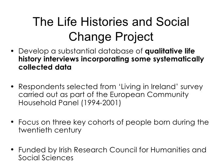 Life History Research Methodology