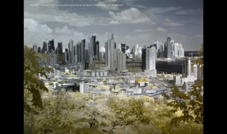 3rd Place - Panama City Panama from Cerro Ancon by Mark A Mauerman, 720nm Infrared
 