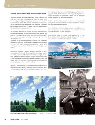 Life in Estonia (Summer 2013 issue)