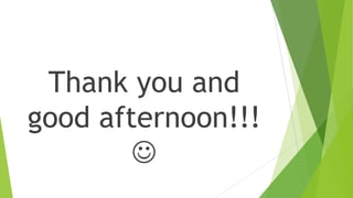 Thank you and
good afternoon!!!

 