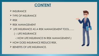 Life Insurance.pptx FOR MBA/PGDM STUDENTS | PPTX