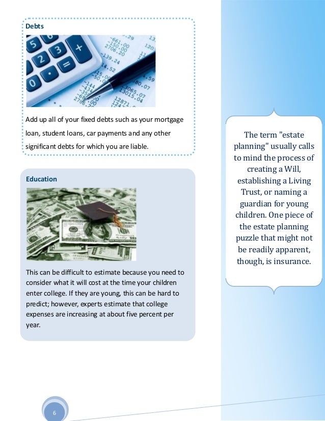 Life Insurance and Estate Planning