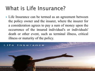 Lifeinsuranceppt [LIC] | PPTX