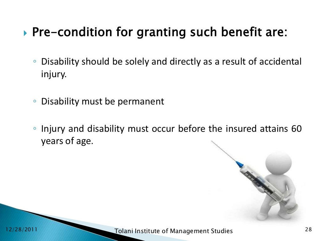 Types of insurance presentation image