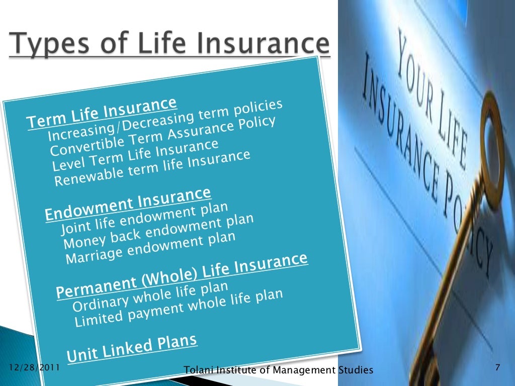 Life insurance ppt