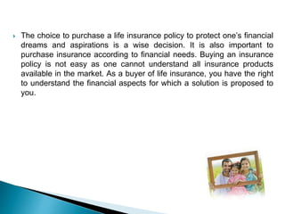 Life Insurance : Things You Need to Know Before Buying an Insurance ...