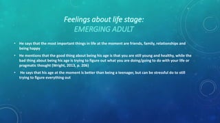 Life Space Interview Examples Life Interview Project | PPTX