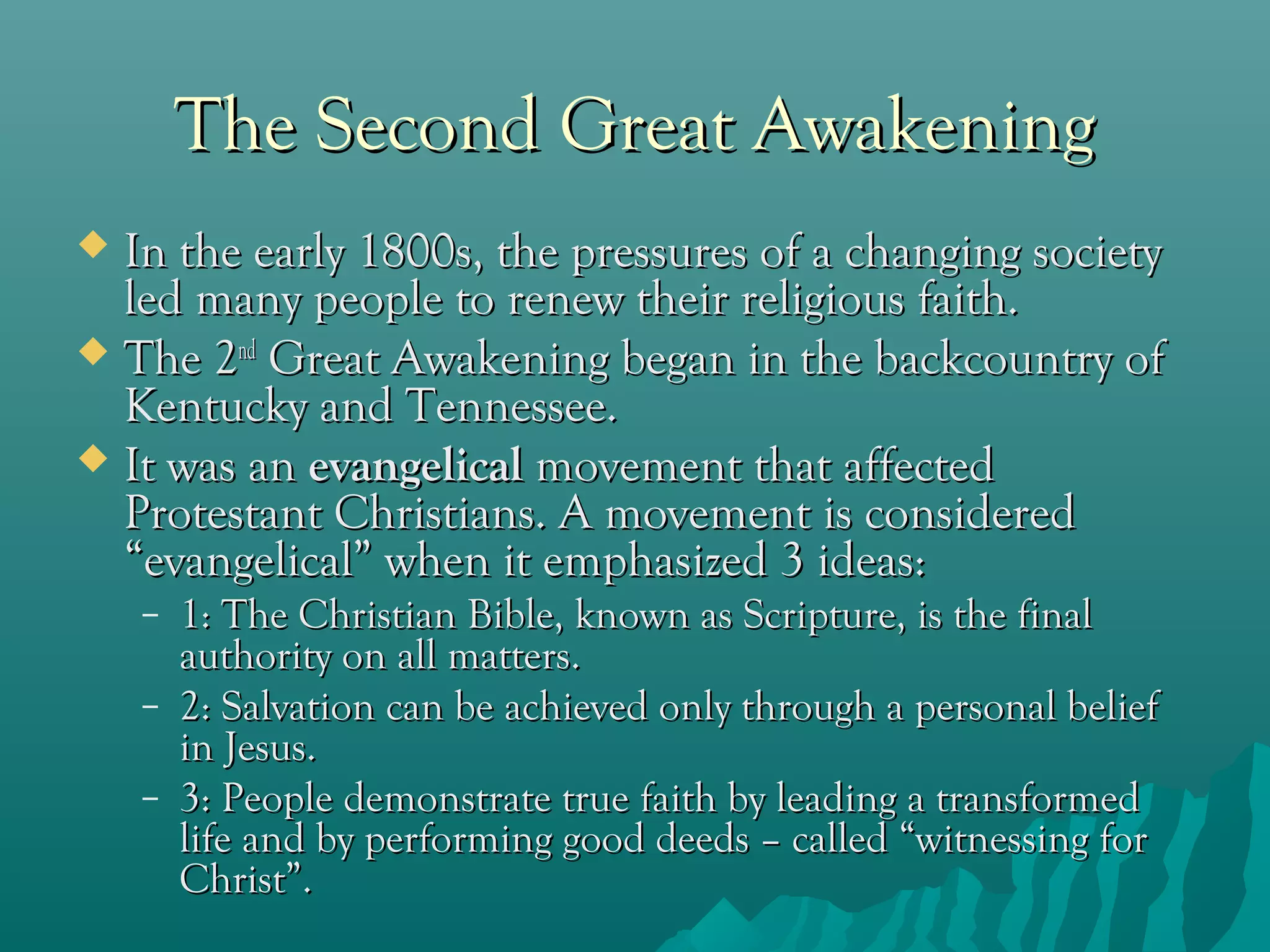 Chapter 7 - Life In the New Nation | PPT