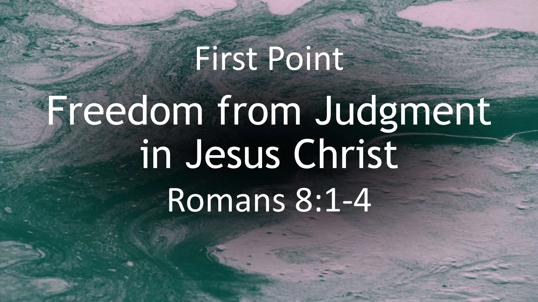 Life in the Spirit - Romans 8:1-11 - Sermon Slides | PPTX