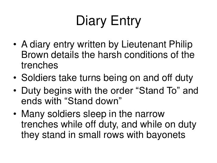 Life in the trenches.julian.andrew