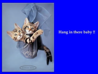 Hang in there baby !! 