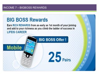 INCOME 7 – BIGBOSS REWARDS

 