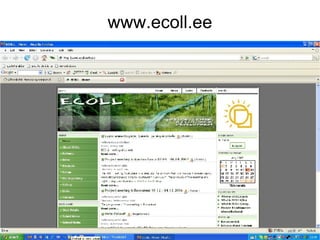 www.ecoll.ee 