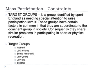 Lifelong Involvement In Sports PPTX