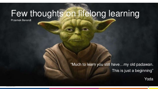 Lifelong Learning