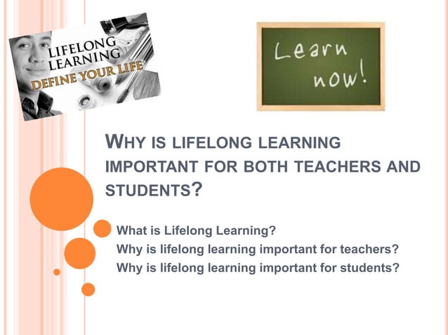 Lifelong Learning Presentation Pptx