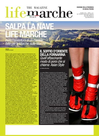 Il Numero di Life Marche Magazine