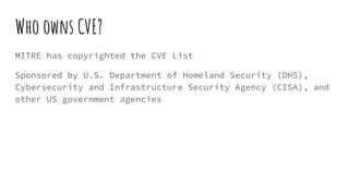 Life of a CVE | PDF