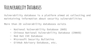 Life of a CVE | PDF
