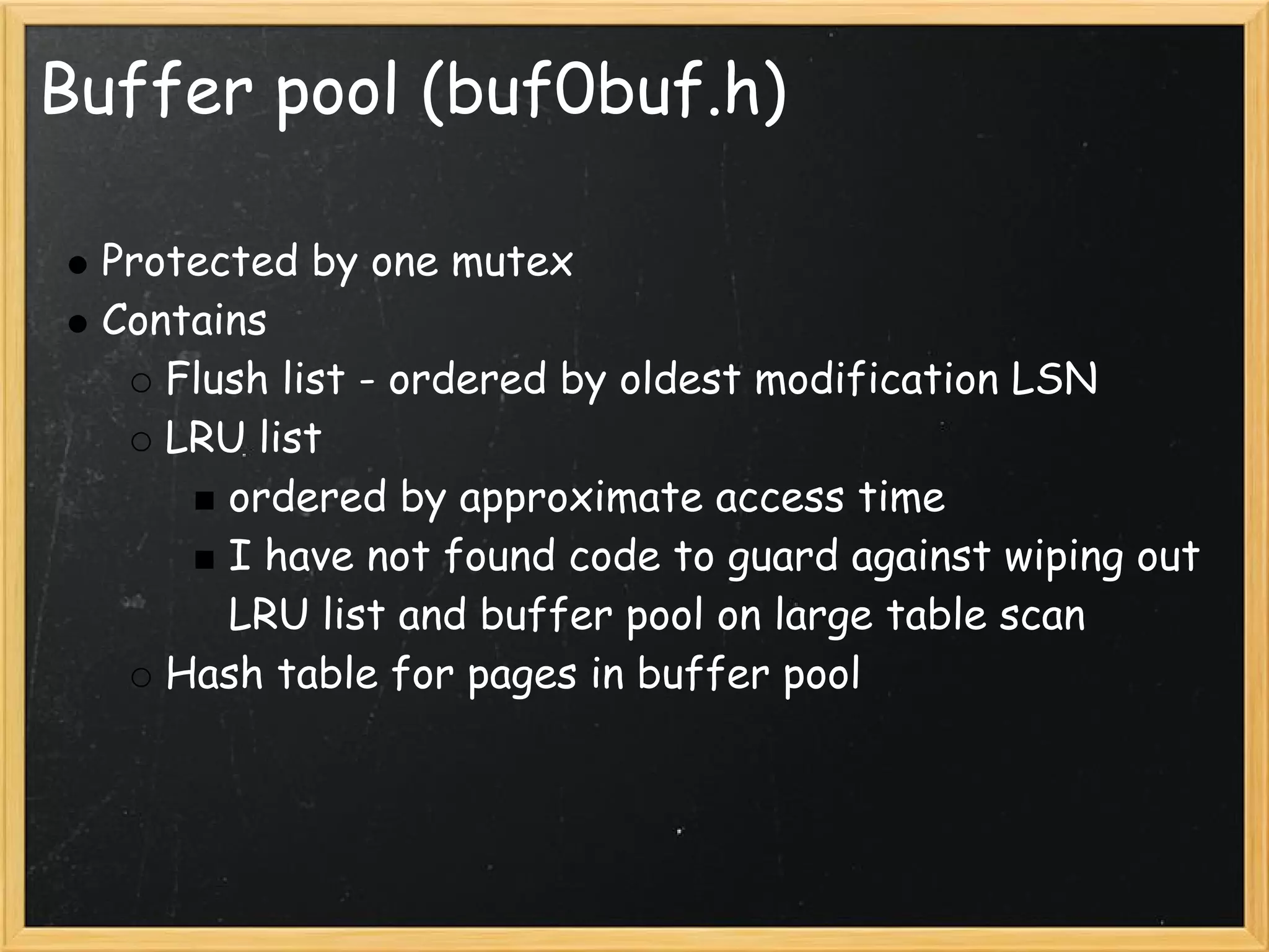 Life Of A Dirty Page Inno Db Disk Io