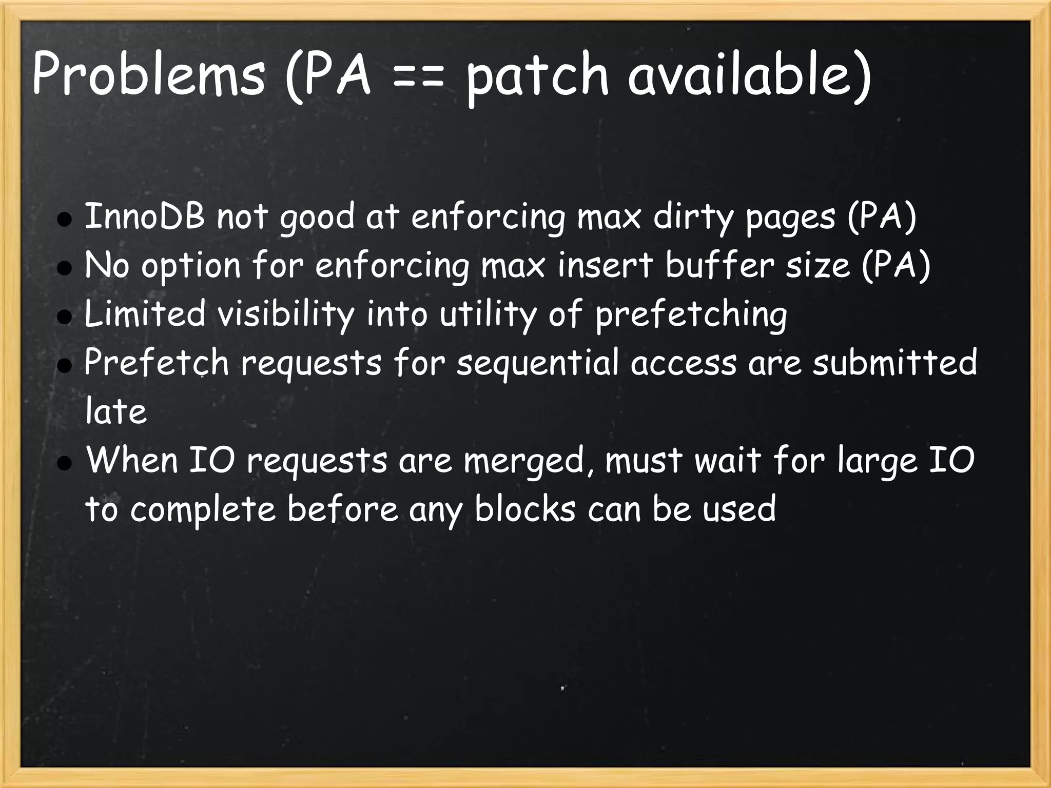 Life Of A Dirty Page Inno Db Disk Io