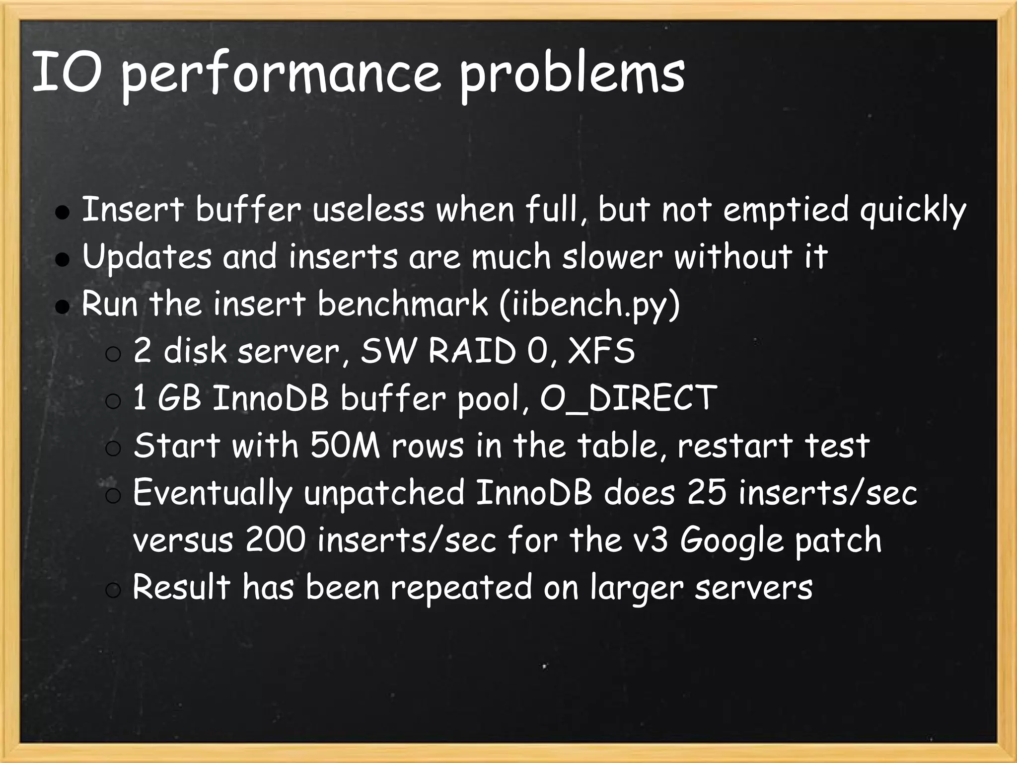 Life Of A Dirty Page Inno Db Disk Io